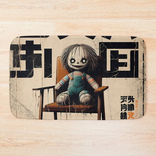 Item preview, Retro Japanese Poster of Terrifying Rag Doll creepy designed and sold by IAPICTURE.