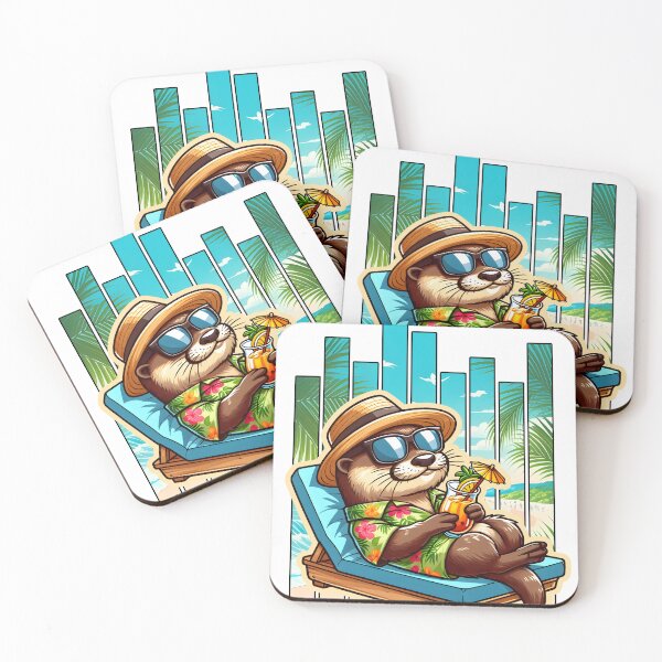 Item preview, otter vacation designed and sold by aliraweb.
