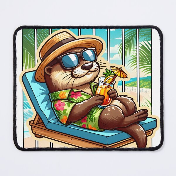 Item preview, otter vacation designed and sold by aliraweb.