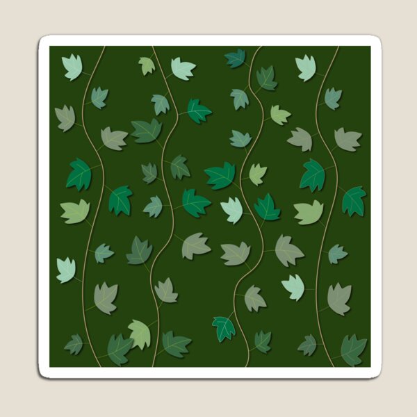 Item preview, green background ivy pattern designed and sold by wonghong.