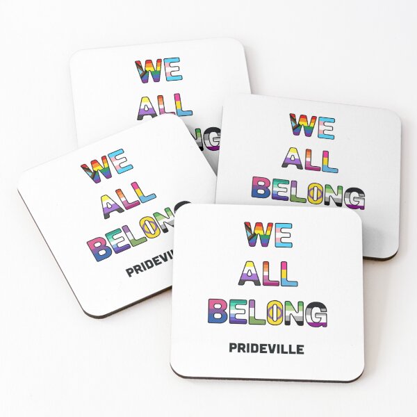 Item preview, We All Belong: Prideville designed and sold by Prideville Oregon.