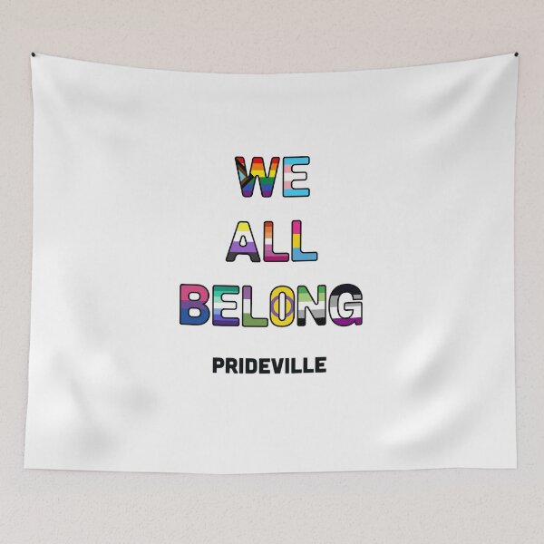 Item preview, We All Belong: Prideville designed and sold by Prideville Oregon.