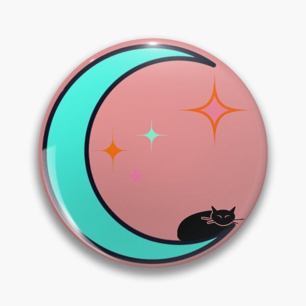 Item preview, Atomic Moon cat designed and sold by WhitleyAD.