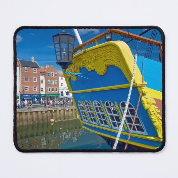 Item preview, Whitby Harbour HMS Bark Endeavour designed and sold by Alisonchambers2.