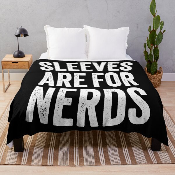 Item preview, Sleeves Are For Nerds, Funny Muscle Workout Weights Lifting designed and sold by Singhe Design.