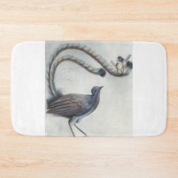 Item preview, Lyrebird and Wrens designed and sold by RachaelCurryArt.