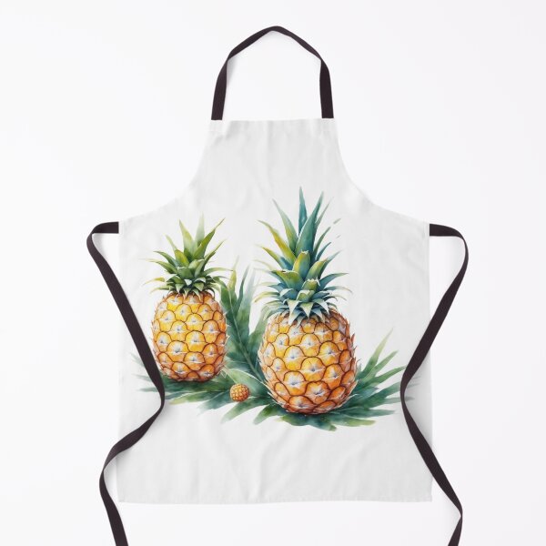 Item preview, Cute Pineapple, water color painting designed and sold by RoseAIArtRhythm.
