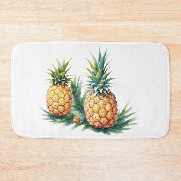 Item preview, Cute Pineapple, water color painting designed and sold by RoseAIArtRhythm.