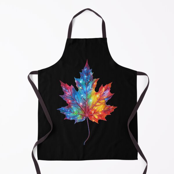 Item preview, Northern Lights in a Maple Leaf designed and sold by Myra365Art.