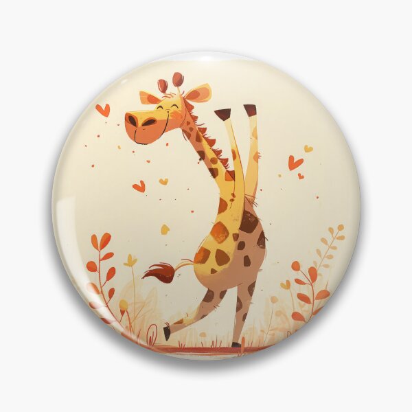 Item preview, Happy giraffe dancing designed and sold by JoyfulNat.