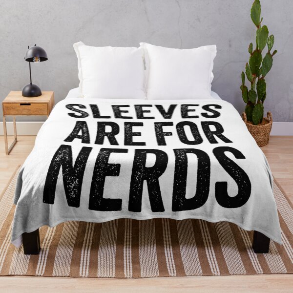 Item preview, Sleeves Are For Nerds, Funny Muscle Workout Weights Lifting designed and sold by Singhe Design.