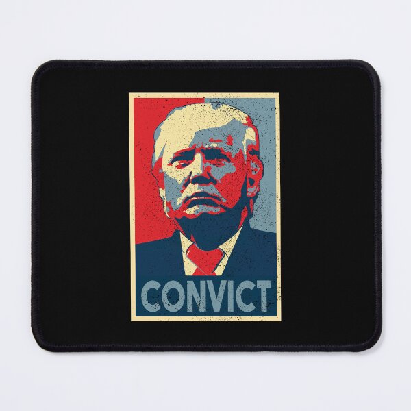 Item preview, Trump Convict [Worn Design] designed and sold by politicalamity.