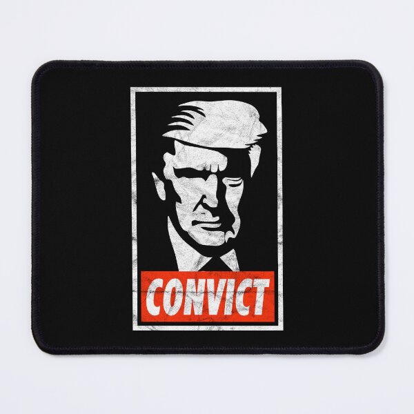 Item preview, Convict Trump (Black Worn Look) designed and sold by politicalamity.