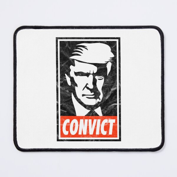 Item preview, Convict Trump (White Worn Look) designed and sold by politicalamity.