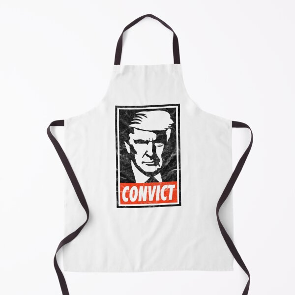 Item preview, Convict Trump (White Worn Look) designed and sold by politicalamity.