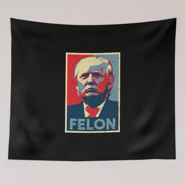 Item preview, Felon Trump [Worn Design] designed and sold by politicalamity.