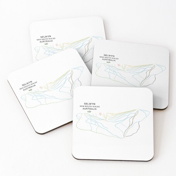 Item preview, Selwyn - Australian Mountain Resort Skiing Trail Map designed and sold by Piste-and-Trail.