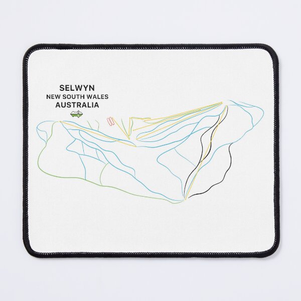 Item preview, Selwyn - Australian Mountain Resort Skiing Trail Map designed and sold by Piste-and-Trail.