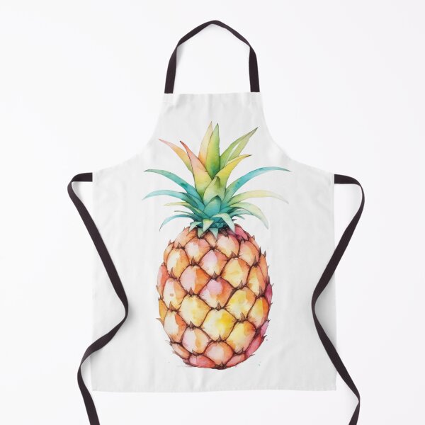 Item preview, Cute Pineapple water color painting designed and sold by RoseAIArtRhythm.