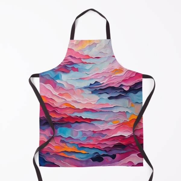 Item preview, red and blue Abstract style painting designed and sold by Cloofur.