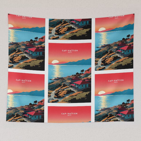 Item preview, Cap-Haitien Haiti, Colonial Charm designed and sold by NeuralVibe.