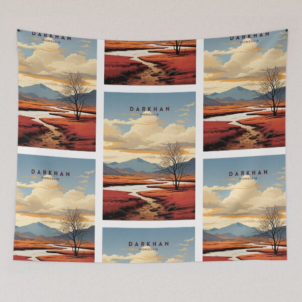 Item preview, Darkhan Mongolia Remote Serenity designed and sold by NeuralVibe.