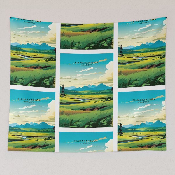 Item preview, Fianarantsoa Madagascar Cultural Hub designed and sold by NeuralVibe.