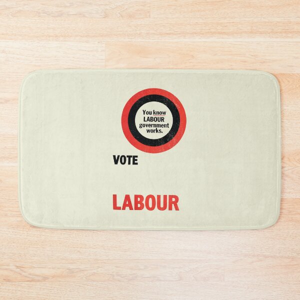 Item preview, Vote Labour (Vintage UK Poster) designed and sold by politicalamity.