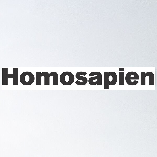 Item preview, Homosapien - Humano - Ciencia designed and sold by Vector-Artist.