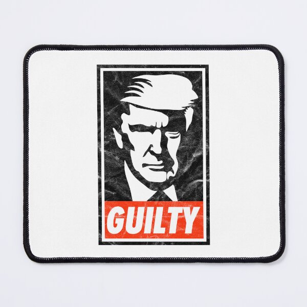 Item preview, Guilty Trump (White Worn Look) designed and sold by politicalamity.