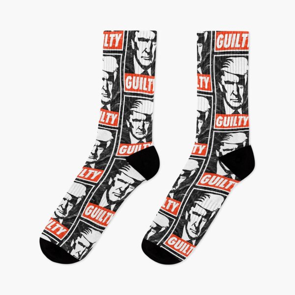 Item preview, Guilty Trump (White Worn Look) designed and sold by politicalamity.
