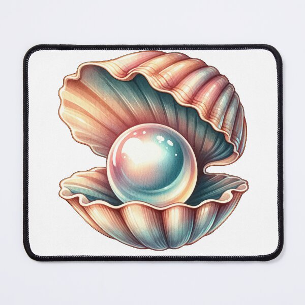 Item preview, Watercolor Seashell 3 designed and sold by SchokoGoth.