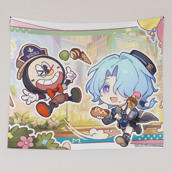 Item preview, Misha Single-Panel Illustration - Honkai: Star Rail designed and sold by kazatodoesart.