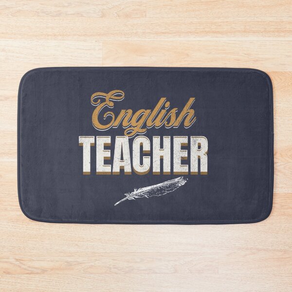 Item preview, English Teacher Retro design, Vintage Calligraphy  designed and sold by CrazyInk23.