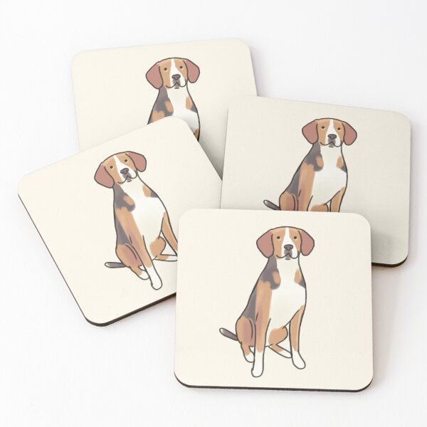 Item preview, american foxhound illustration  designed and sold by Artofmayara.