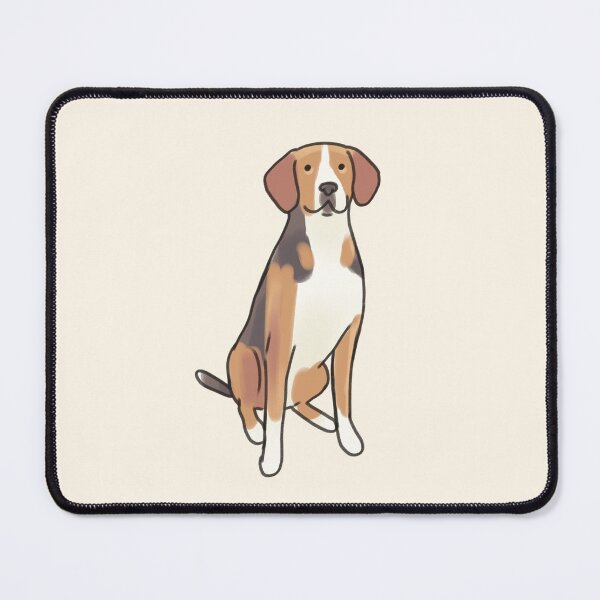 Item preview, american foxhound illustration designed and sold by Artofmayara.