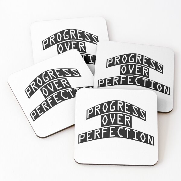 Item preview, Progress Over Perfection designed and sold by ArtsyExplorer.