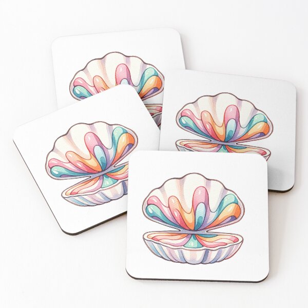Item preview, Watercolor Seashell 6 designed and sold by SchokoGoth.