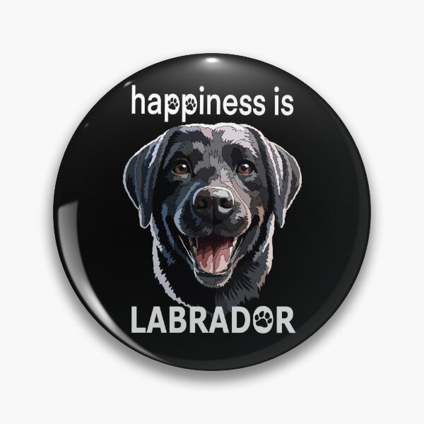 Item preview, Happiness Is Labrador Black Lab designed and sold by Just-Arts-4U.