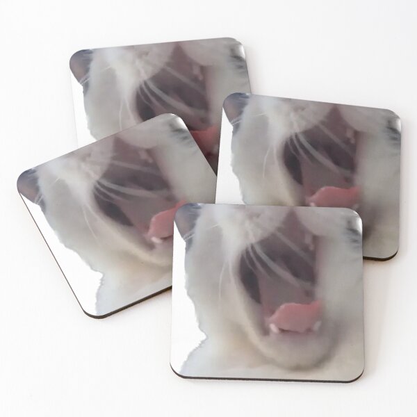 Item preview, Cat yawning designed and sold by observation.
