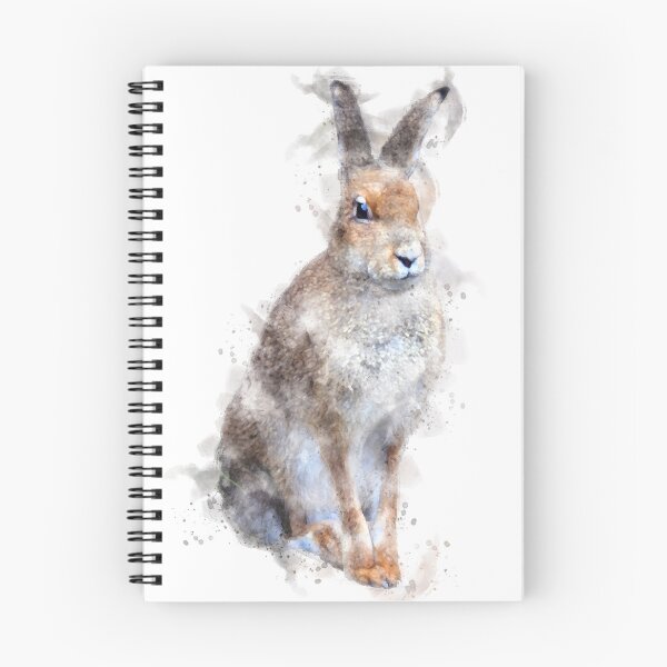 Item preview, Irish Hare Watercolour Artwork designed and sold by Typeglyphs.