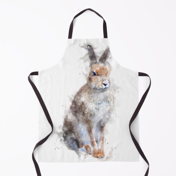 Item preview, Irish Hare Watercolour Artwork designed and sold by Typeglyphs.