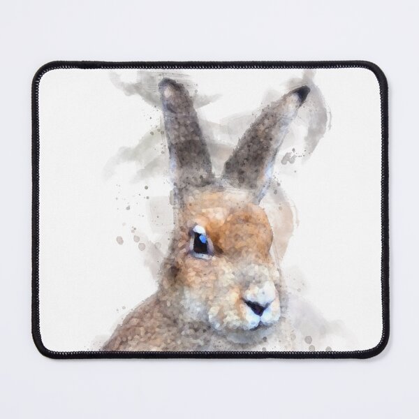 Item preview, Irish Hare Watercolour Artwork designed and sold by Typeglyphs.