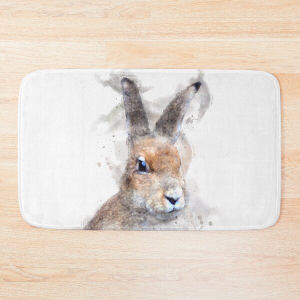 Item preview, Irish Hare Watercolour Artwork designed and sold by Typeglyphs.