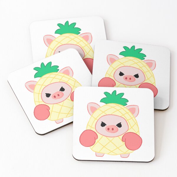 Item preview, A cute baby pig wearing a pineapple costume designed and sold by Jariya_D.