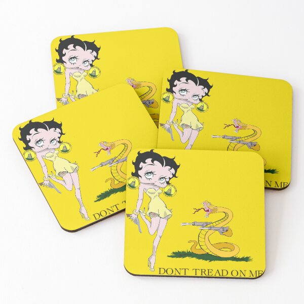Item preview, Don't tread on me bettyboop  yellow designed and sold by Betojimenez13.
