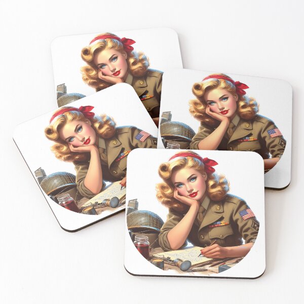 Item preview, ww2 pinup girl  designed and sold by Greenbessela.
