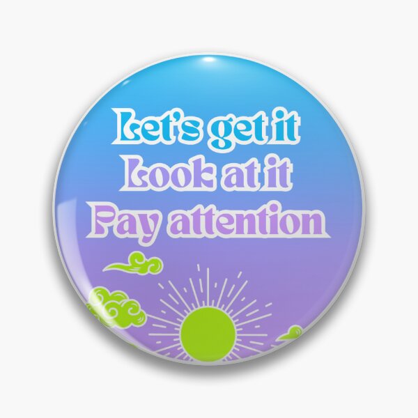 Item preview, IVE Heya Kpop Girl Group Design - "Let's get it" Lyric quote - designed and sold by Dakpop.
