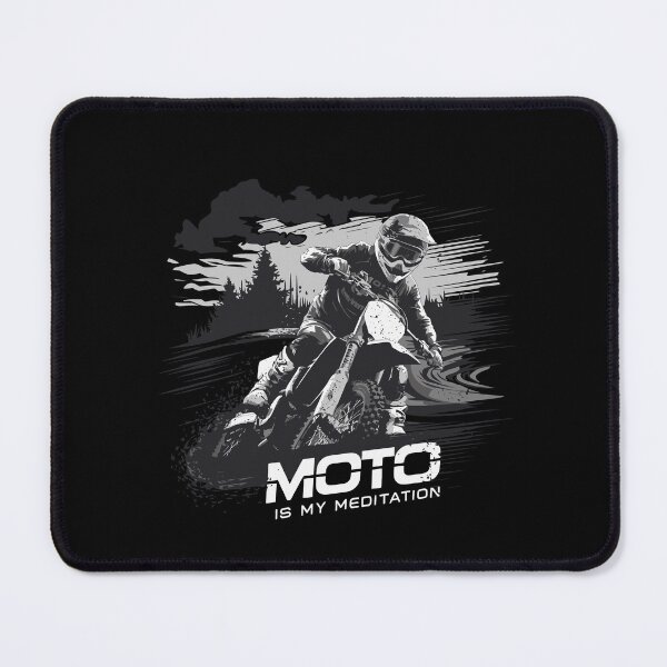 Item preview, Motocross Moto is my Meditation designed and sold by Ikibrai.