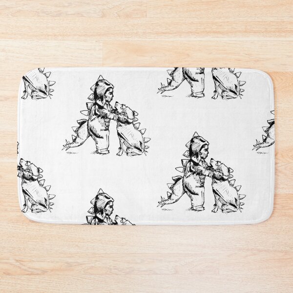 Item preview, Illustration child and his dog black pen designed and sold by Arthur Loeuil.